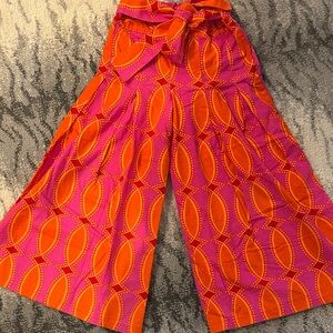 Colorful Kids Wide-Leg Pants